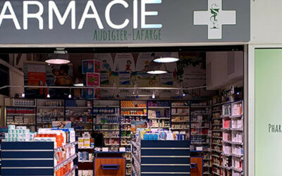 La pharmacie Audigier Lafarge à Brioude